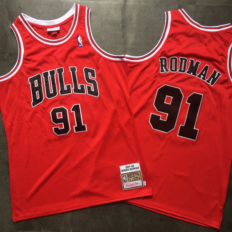 Dennis Rodman Chicago Bulls Throwback Jersey