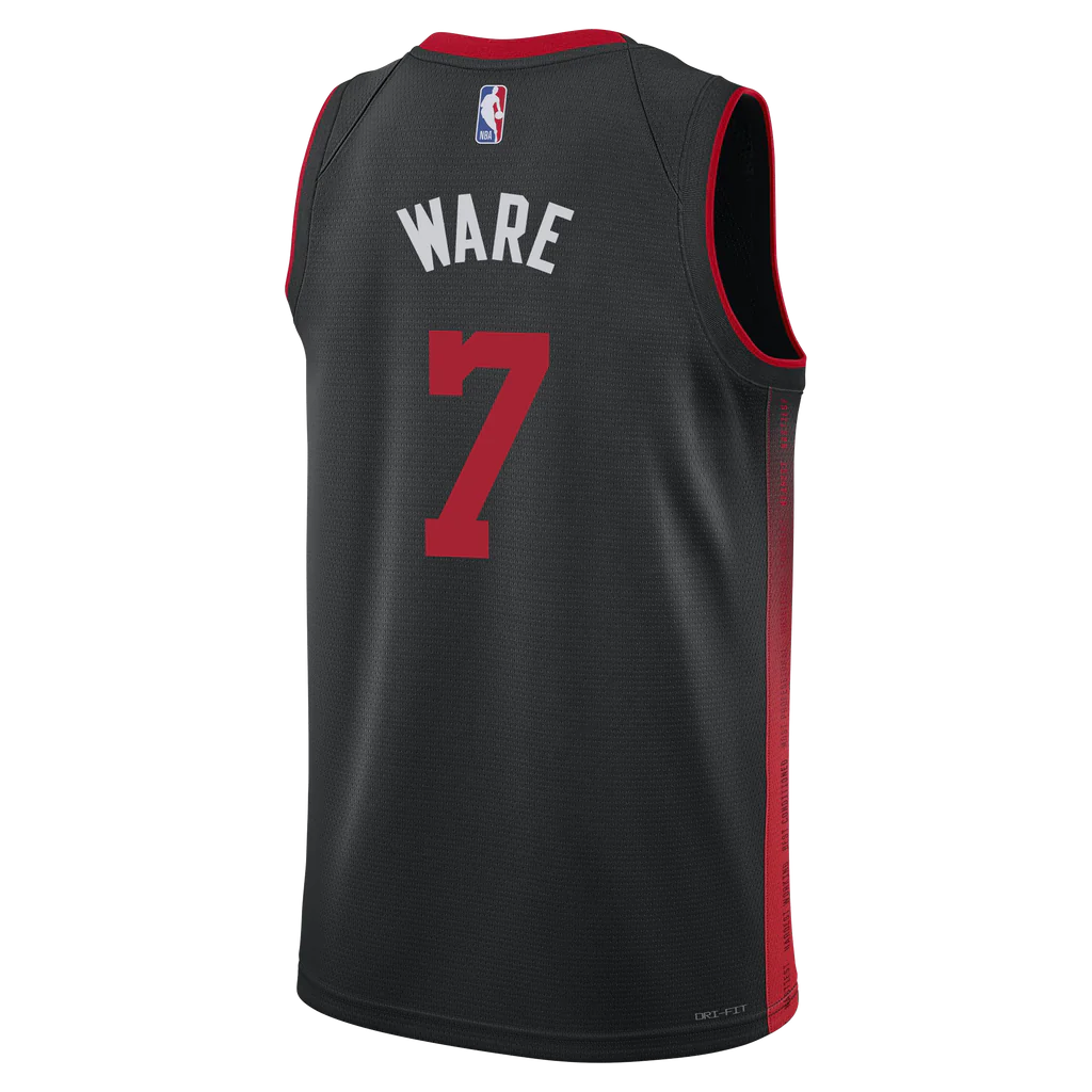 Kel'el Ware Miami Heat Jersey