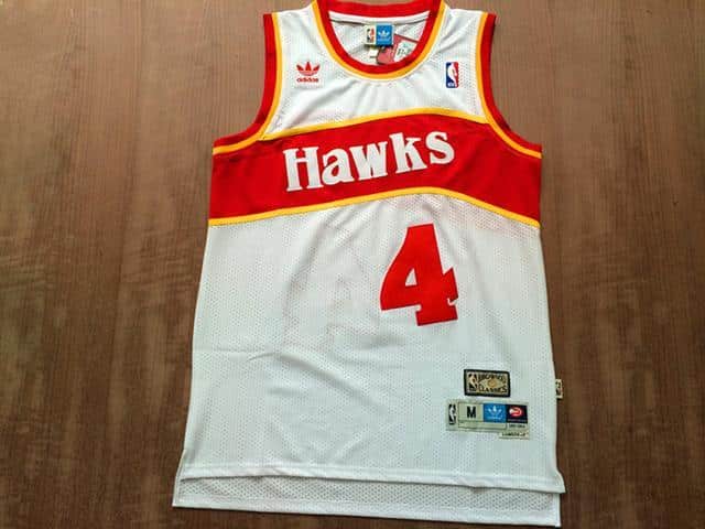 Spud Webb Atlanta Hawks Throwback jersey