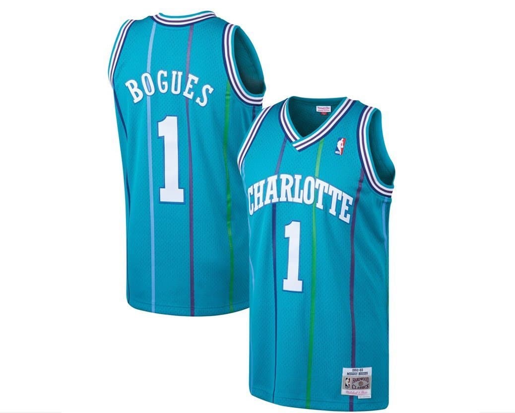 Muggsy Bogues Charlotte Hornets Throwback Jersey