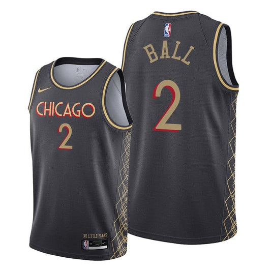 Lonzo Ball Chicago Bulls City Edition Jersey