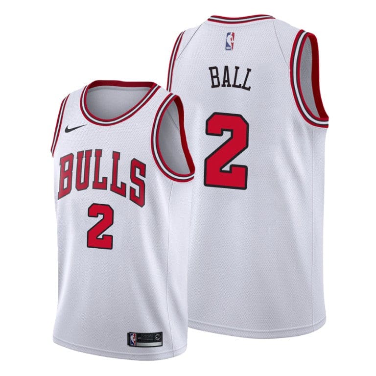 Lonzo Ball Chicago Bulls Jersey