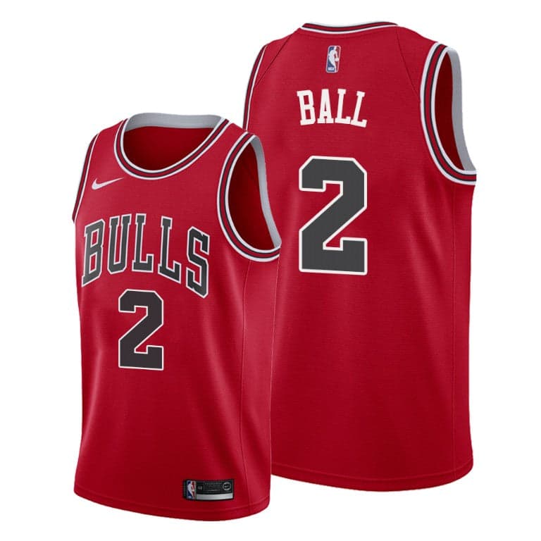 Lonzo Ball Chicago Bulls Jersey