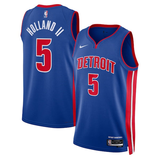 Ron Holland III Detroit Pistons Jersey