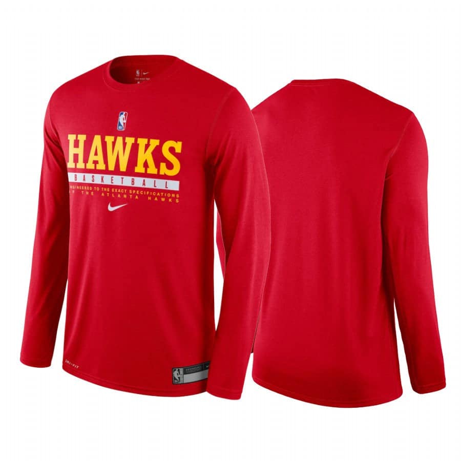 Atlanta Hawks Practice Long Sleeve