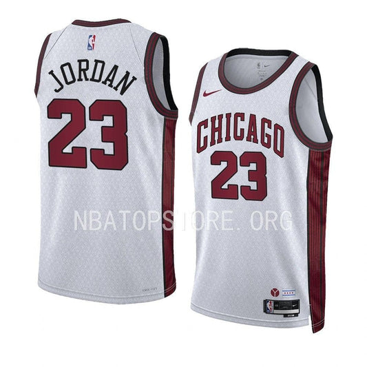 Michael Jordan Chicago Bulls 2022-23 City Edition Jersey