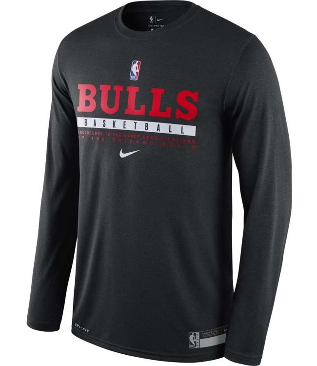 Chicago Bulls Practice Long Sleeve